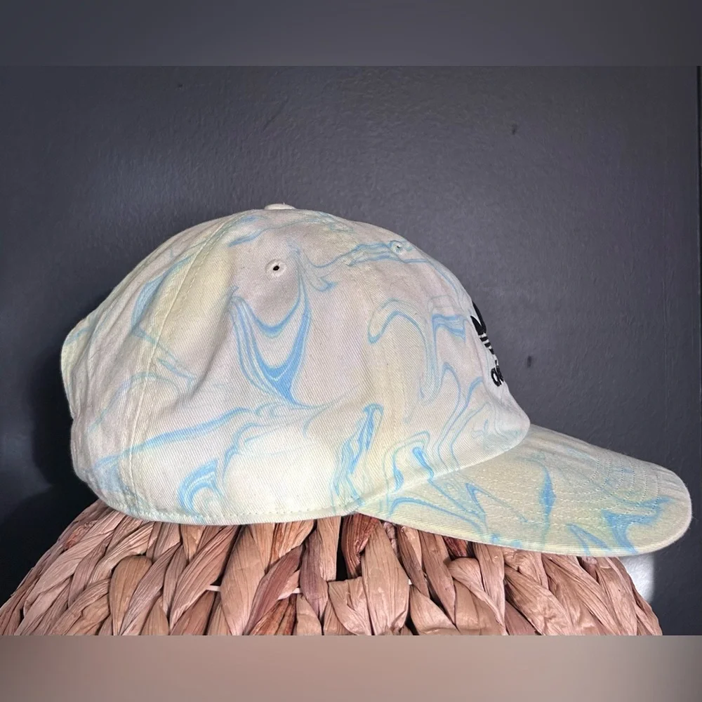 Adidas Men's Originals Relaxed Marble Wash adjustable Fit Hat Multicolor - Picture 3 of 8